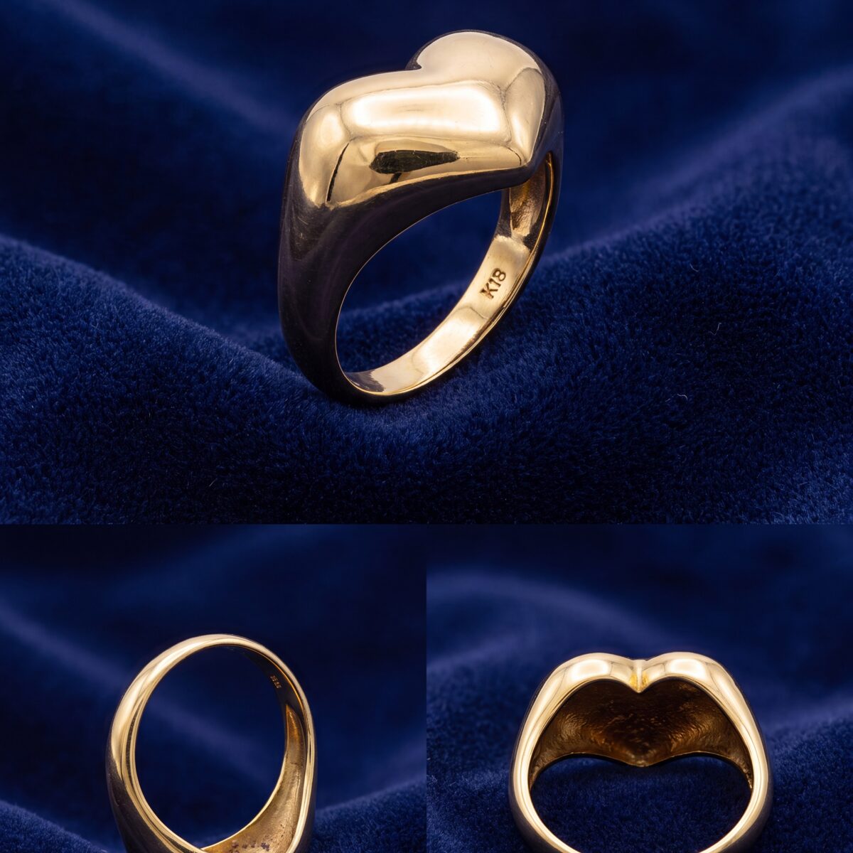 Polished Heart Dress Ring — photograph 1